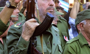 Fidel con fusil