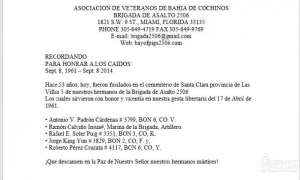 Para los derrotados mercenarios los cinco brigadistas asesinos fusilados habían 