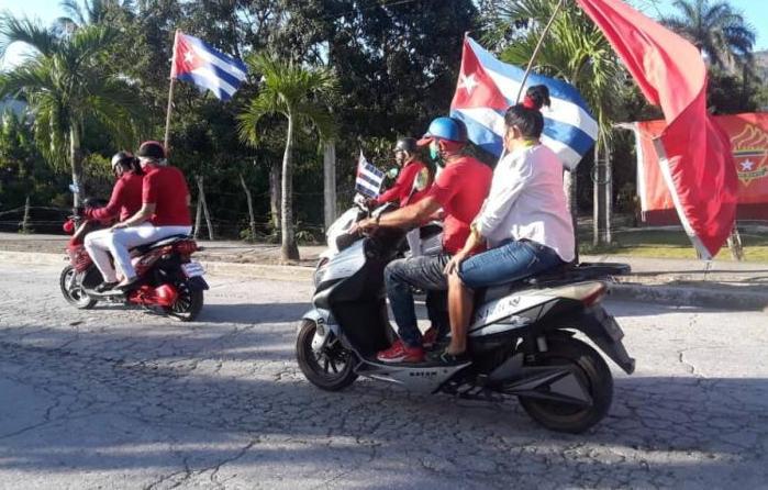 Los habitantes de la zona montañosa de El Pedrero, en el Escambray, manifestaron su respaldo a la Revolución. 