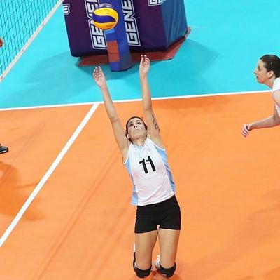 Gretell Moreno. Voleibol