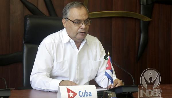 Osvaldo Vento Montiller, presidente del Inder