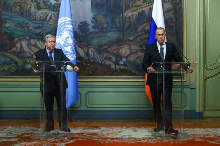 Respuestas a preguntas de los medios ofrecidas por el Ministro de Asuntos Exteriores de Rusia, Serguéi Lavrov, durante la rueda de prensa conjunta celebrada al término de las negociaciones con el Secretario General de la ONU, Antonio Guterres, Moscú, 12 de mayo de 2021