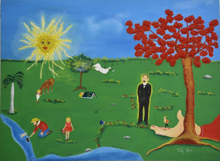 Fragua Martiana. Dibujo de José Martí.