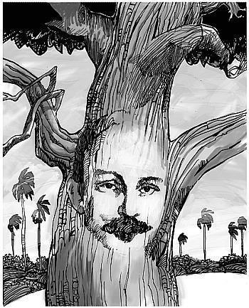 José Marti, ilustración de Adalberto Linares
