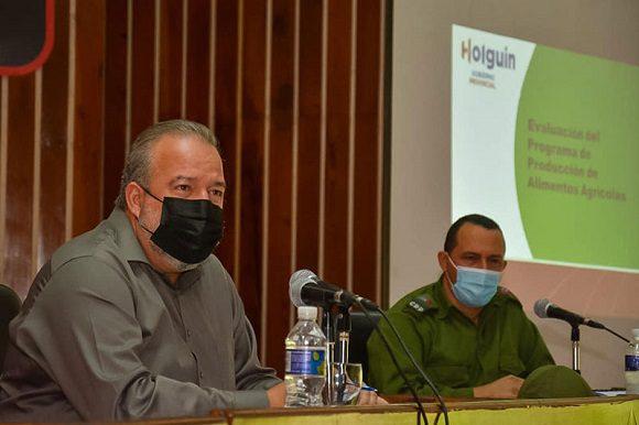 El Primer Ministro de Cuba, Manuel Marrero Cruz participa en Consejo Provincial del Poder Popular de Holguín
