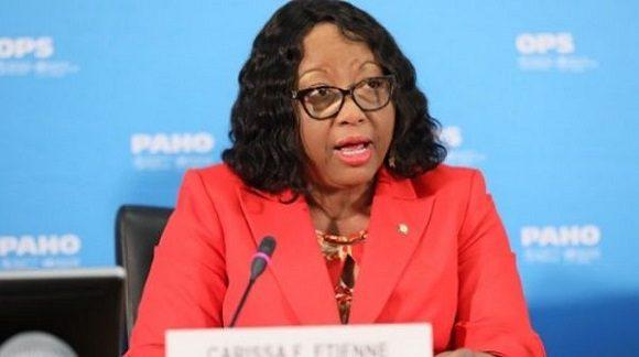 Carissa F. Etienne, directora de la Organización Panamericana de la Salud (OPS)