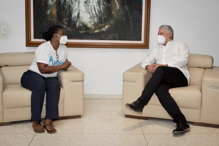 Diaz-Canel Pastores por la paz