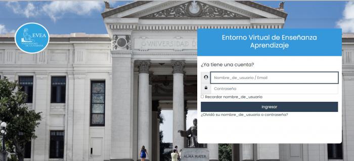 Entorno Virtual de Enseñanza Aprendizaje (EVEA-UH)