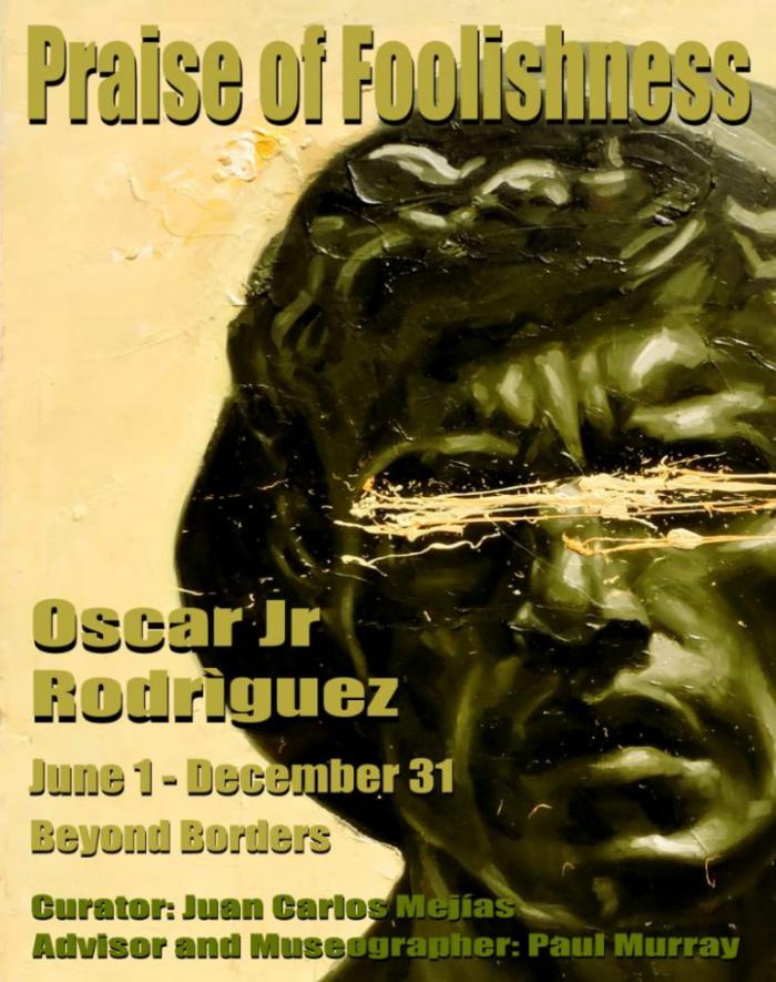Exposición Elogio de la necedad, del artista camagüeyano Oscar Jr. Rodríguez.