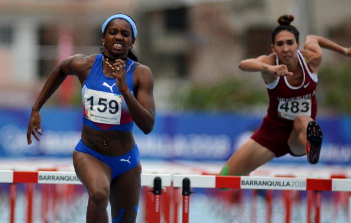 Barranquilla 2018 Atletismo Heptalón Yorgeris Rodriguez