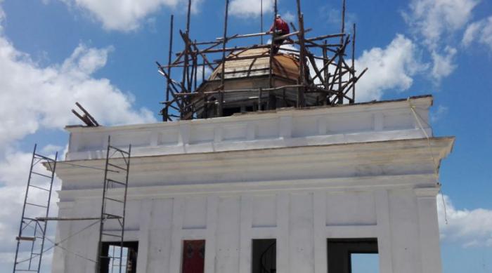 Cúpula del Palacio García de la Noceda en Cienfuegos