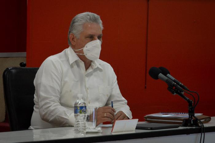 Miguel Díaz-Canel en Camagüey