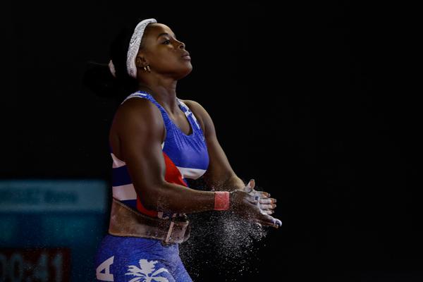 Marina Rodríguez fue la primera pesista cubana en unos Juegos Olímpicos.