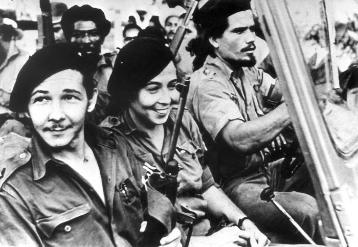 Raúl Castro y Vilma Espín en el Segundo Frente Oriental Frank País