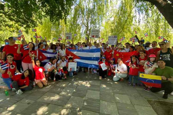 Variadas acciones ocurrieron este fin de semana en China en apoyo a Cuba.