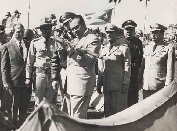 El dictador Fulgencio Batista.  Foto: Archivo
