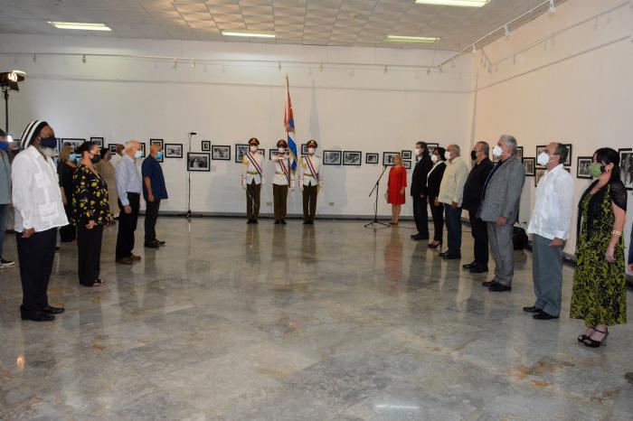 Acto por 60 años de Palabras a los intelectuales. En la Biblioteca Nacional de Cuba