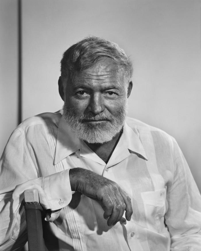 Ernest Hemingway by Yousuf Karsh