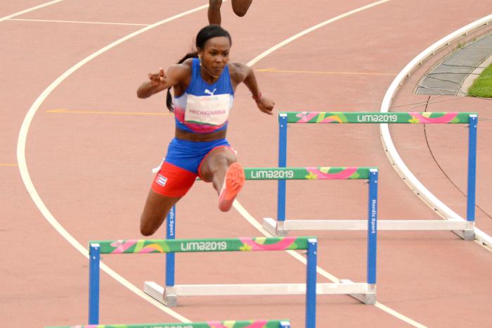 Hechavarría estuvo cerca de su mejor marca del año en Lieja, Bélgica. foto: Osvaldo Gutiérrez Gómez	