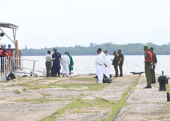 Cuba recibe otros 36 emigrantes devueltos por el Servicio Guardacostas de los Estados Unidos.