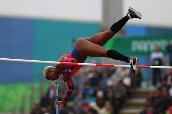 Yarisley Silva regresó a Europa con un promisorio segundo lugar.