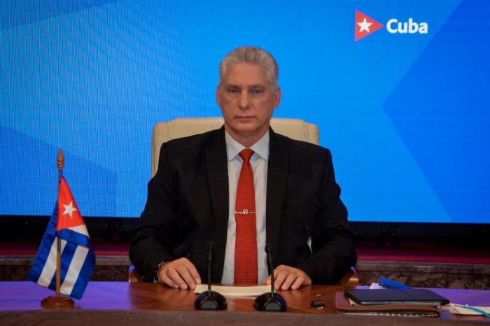 Intervención del Primer Secretario del Comité Central del Partido Comunista de Cuba y Presidente de la República, Miguel Mario Díaz – Canel Bermúdez en la Cumbre Mundial de Líderes, en ocasión del centenario del Partido Comunista de China
