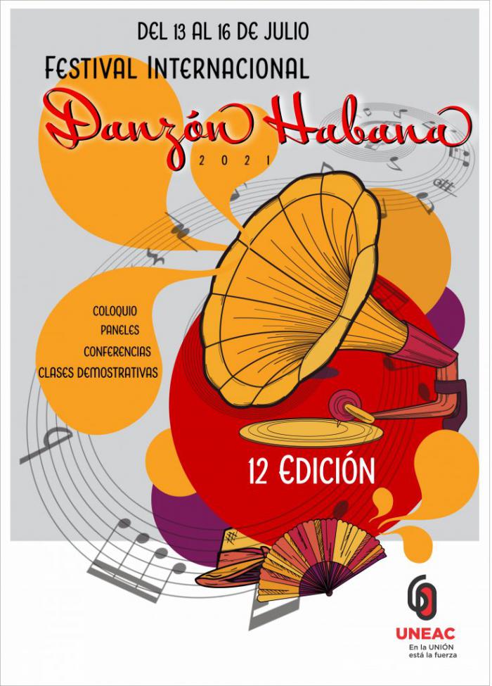 Festival Internacional Danzón Habana 2021.Cartel