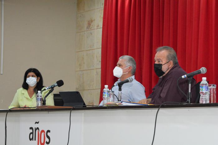 Encuentro del Gobierno central con las autoridades de Artemisa