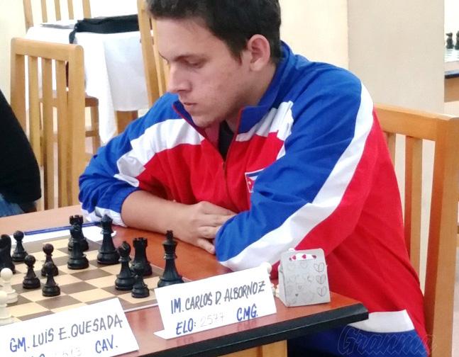Carlos Daniel Albornoz encabeza el equipo cubano. 