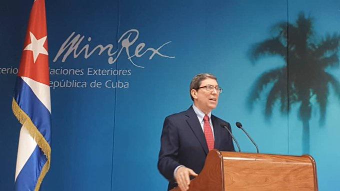 Canciller cubano, Bruno Rodríguez, ofrece Conferencia de Prensa