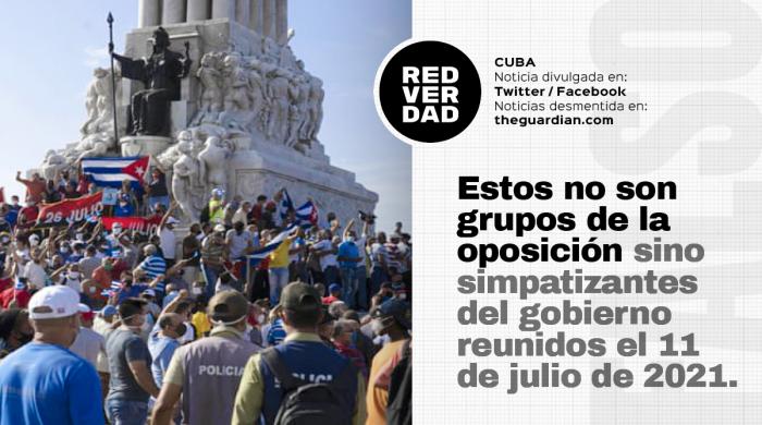 Fake news contra Cuba evidentes desde el 11 de julio
