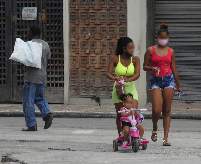 Población de La Habana después de los disturbios del 11 de julio de 2021.