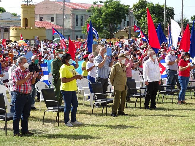 Acto en Santiago de Cuba