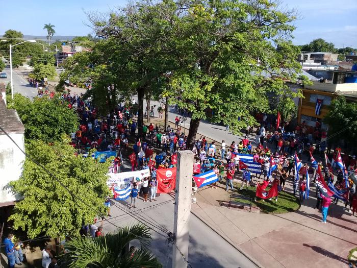 Acto de reafirmación revolucionaria en Guantánamo