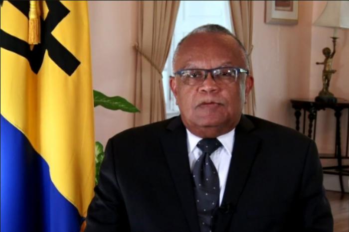 Canciller de Barbados Jerome Xavier Walcott, se pronuncia a favor del levantamiento de medidas coercitivas contra Cuba. Foto: PL