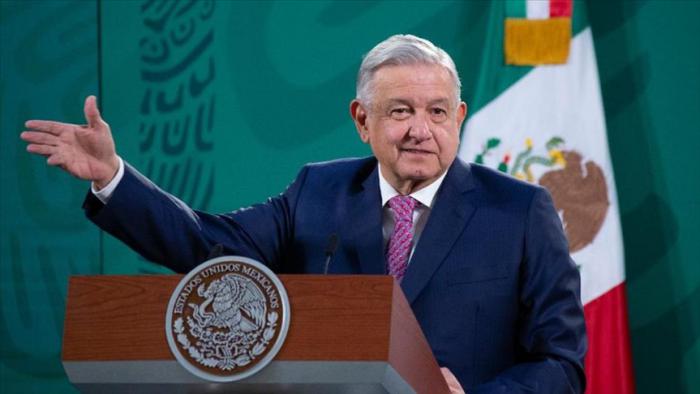 El presidente de México, Andrés Manuel López Obrador, reapareció en la conferencia matutina, el pasado 8 de febrero, tras dos semanas de confinamiento por COVID-19.
