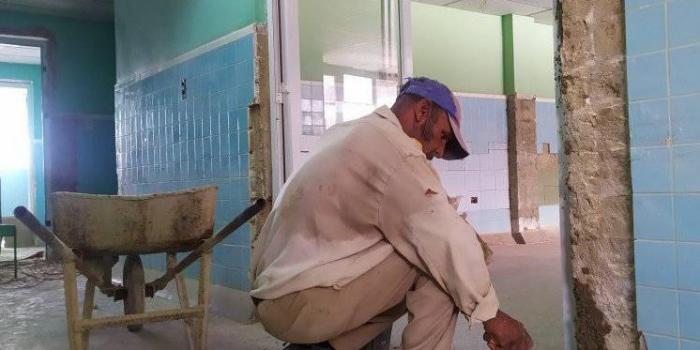 reparaciones en el Comandante Pinares