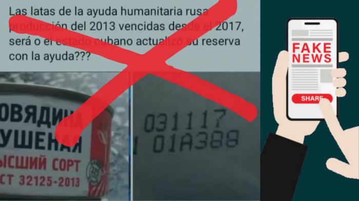 Desmienten noticia falsa sobre carne en conserva enlatada