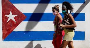 mujeres cubanas, bandera