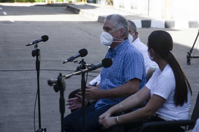 Caravana Victoria Popular: Intercambia Díaz-Canel con jóvenes cubanos