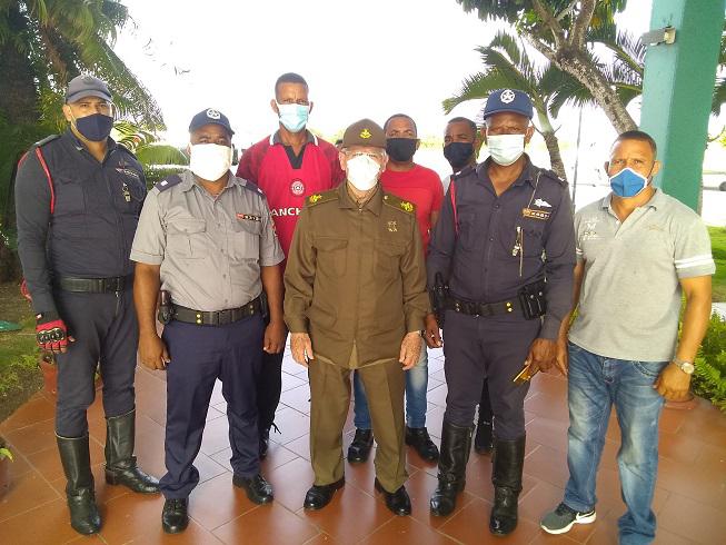 Varios oficiales del Minint y en el centro Ramiro Valdés