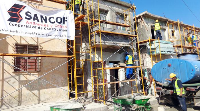 Cooperativa No Agropecuaria de Construcción, Servicio de Andamios y Cofres (SANCOF). 