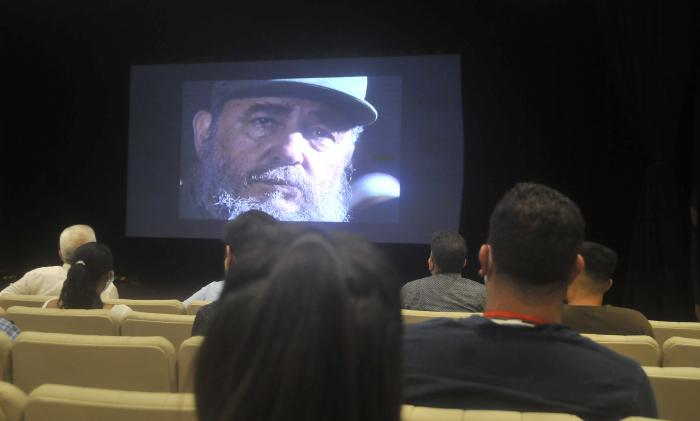 Presentación del documental Profeta del amanecer, dedicado al comandante Fidel Castro Ruz y creado por Mundo Latino.