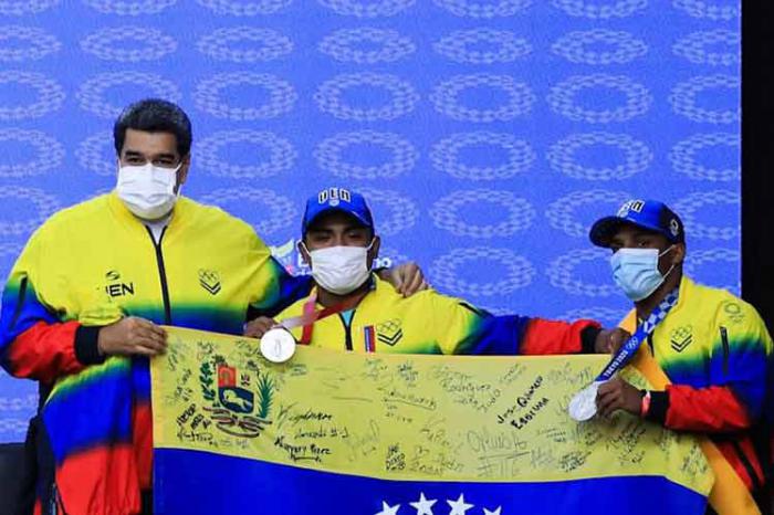 El gobierno venezolano dará apoyo total a los deportistas olímpicos.