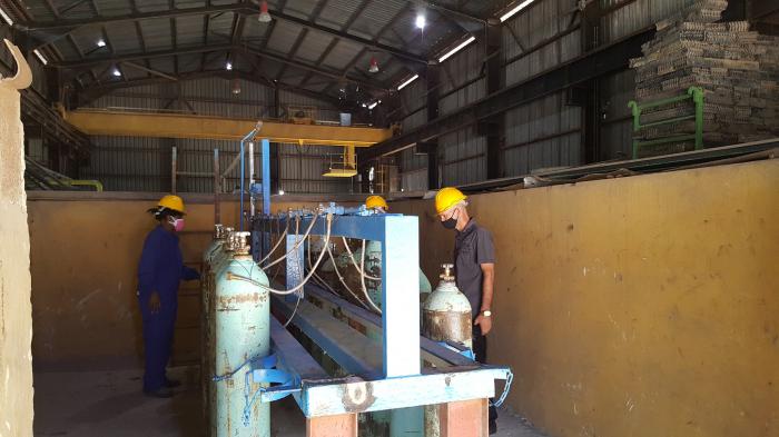 Producción de oxígeno medicinal en Las Tunas. 