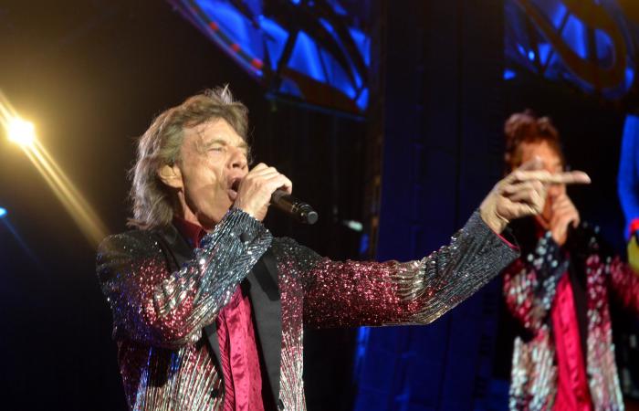 Cocierto de los Rolling Stones.