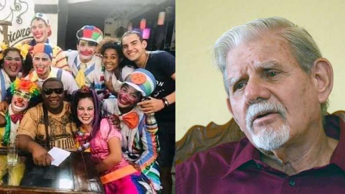 Agrupación de teatro Polichinela y Ángel Cabrera Sánchez, Historiador de la Ciudad de Ciego de Ávila.