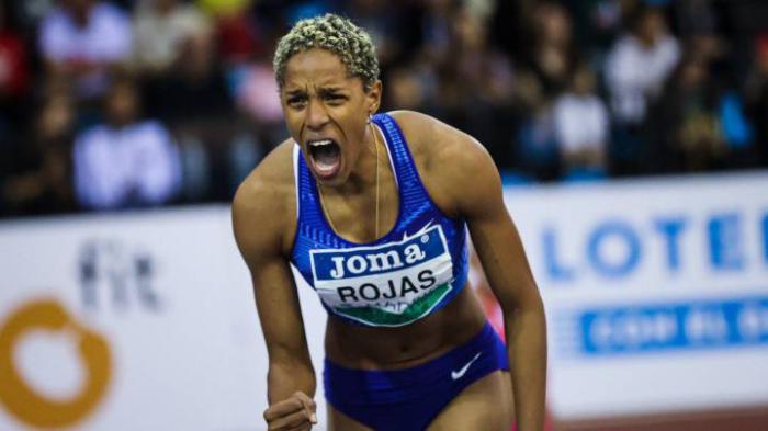 Yulimar Rojas logró con 15.56 metros la segunda mejor marca de la historia.