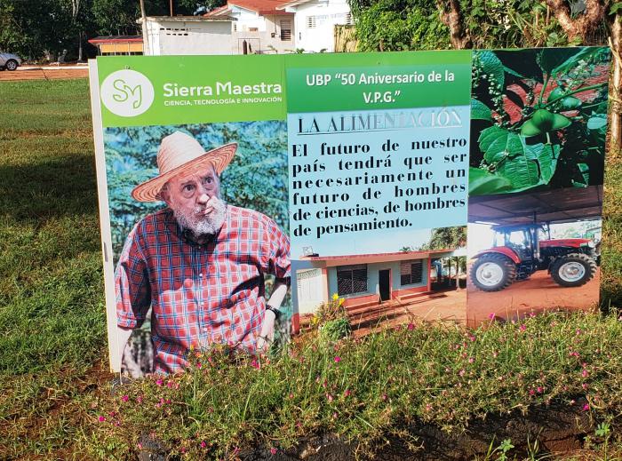 Diaz-Canel en Gamarra, Güines