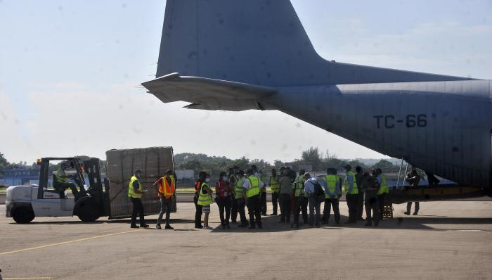 Donaciones para Cuba de jeringas esteriles por parte de Argentina.